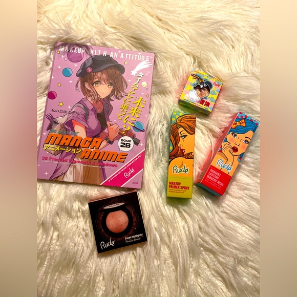 RUDE COSMETICS 5PC MAKEUP SET - Picture 1 of 12